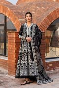 Emaan Adeel | Mirabelle Festive Luxury Lawn | MIDNIGHT BLISS - House Of Hania