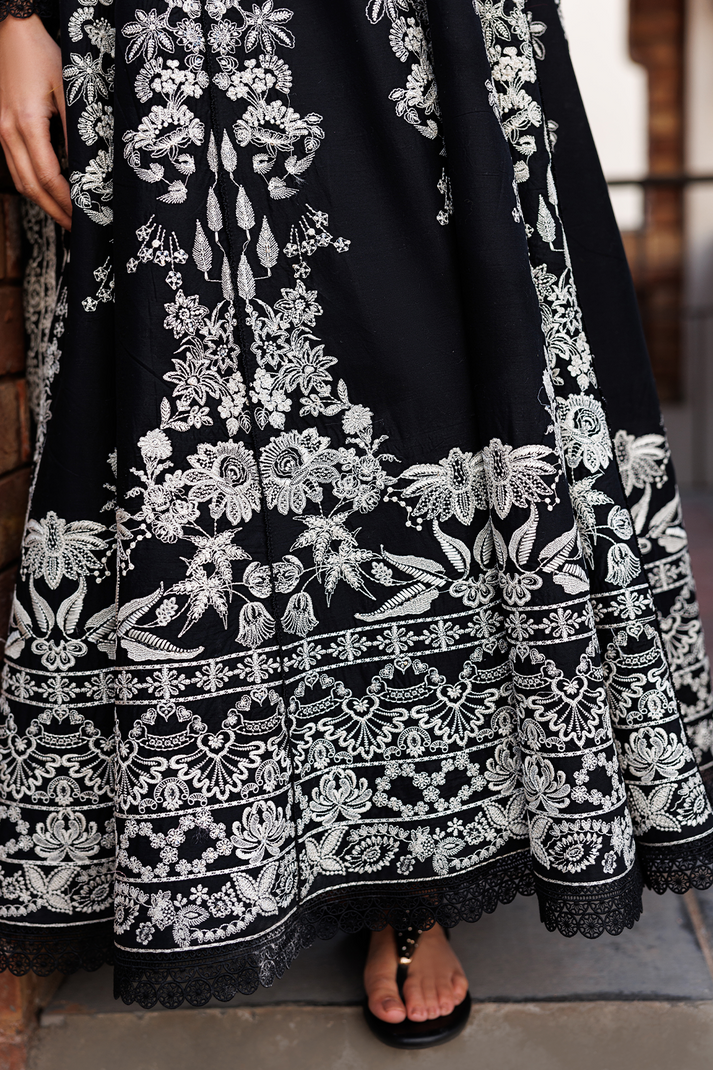 Emaan Adeel | Mirabelle Festive Luxury Lawn | MIDNIGHT BLISS - House Of Hania
