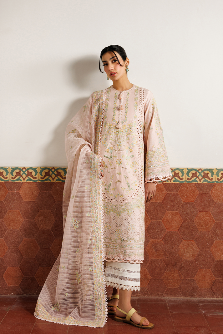 Emaan Adeel | Mirabelle Festive Luxury Lawn | ORCHID ROYALE - House Of Hania