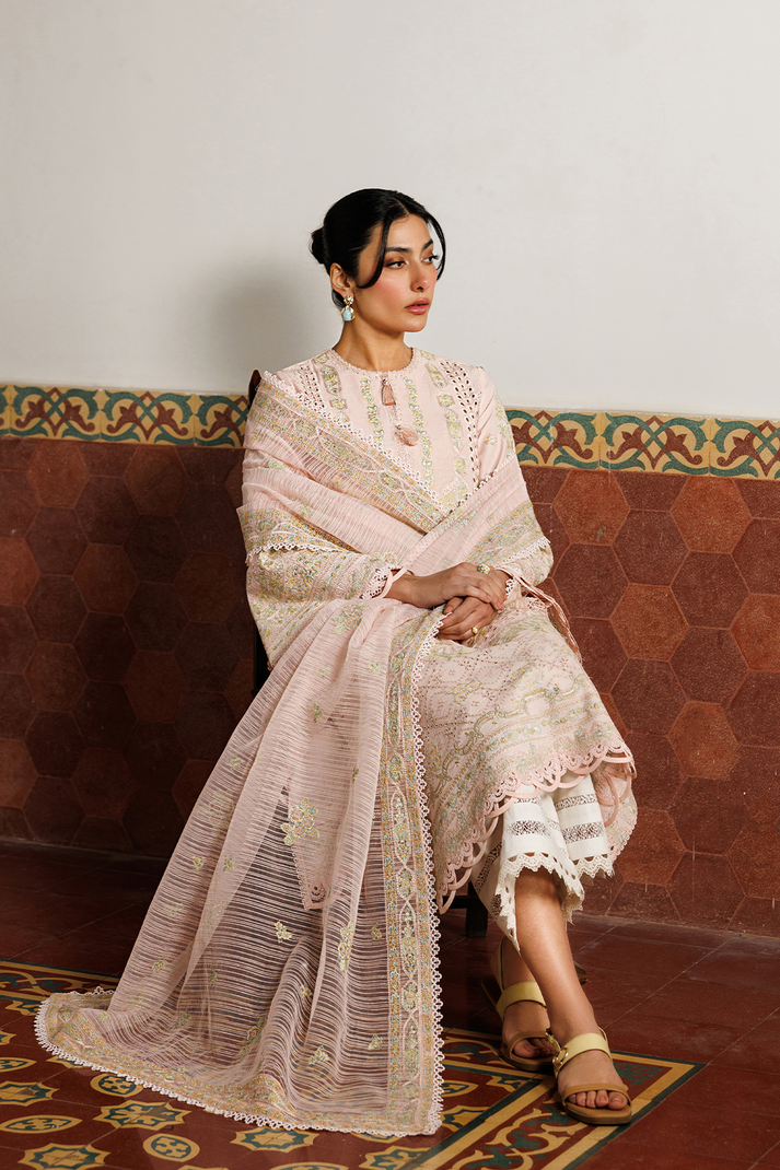 Emaan Adeel | Mirabelle Festive Luxury Lawn | ORCHID ROYALE - House Of Hania