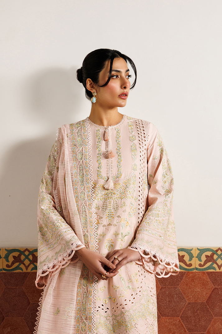 Emaan Adeel | Mirabelle Festive Luxury Lawn | ORCHID ROYALE - House Of Hania