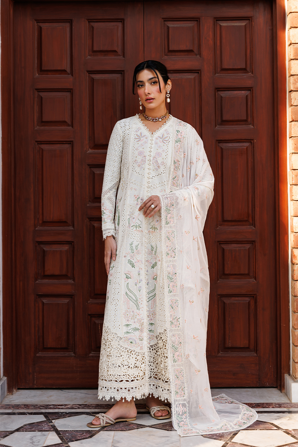 Emaan Adeel | Mirabelle Festive Luxury Lawn | SERAPH - House Of Hania