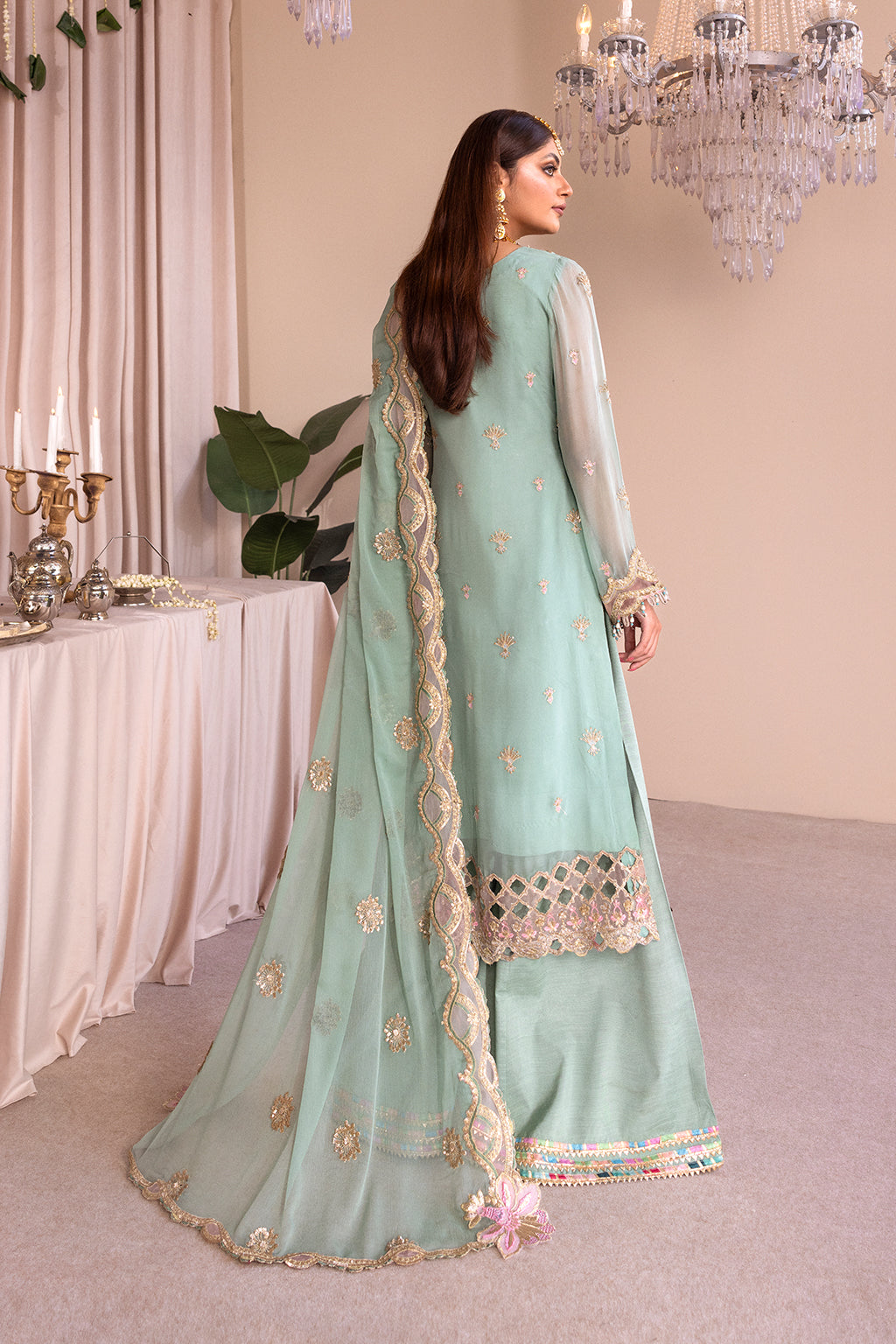 Emaan Adeel Romansiyyah Luxury Formal 3 Piece Suit RM-02 Dalilah - House Of Hania