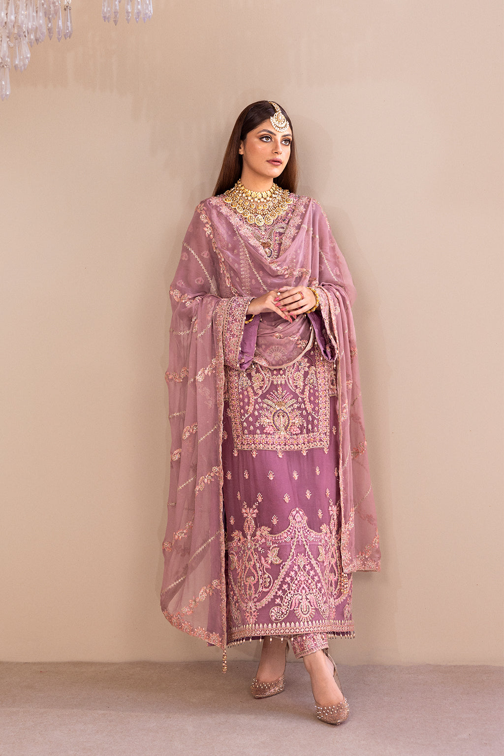 Emaan Adeel Romansiyyah Luxury Formal 3 Piece Suit RM-06 Estelle - House Of Hania