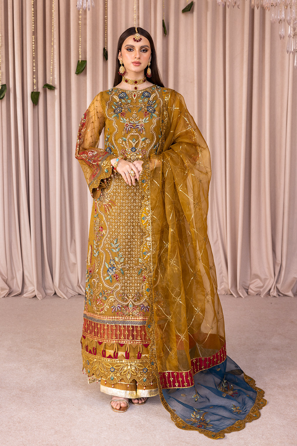 Emaan Adeel Romansiyyah Luxury Formal 3 Piece Suit RM-09 Misha - House Of Hania