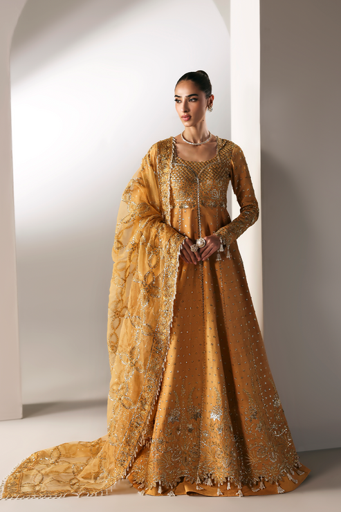 Emaan Adeel | Serein Luxe Silk | GOLDEN HOUR - House Of Hania