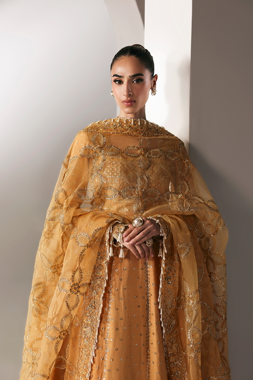 Emaan Adeel | Serein Luxe Silk | GOLDEN HOUR - House Of Hania