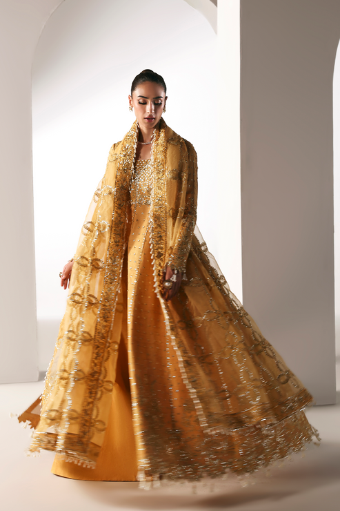 Emaan Adeel | Serein Luxe Silk | GOLDEN HOUR - House Of Hania