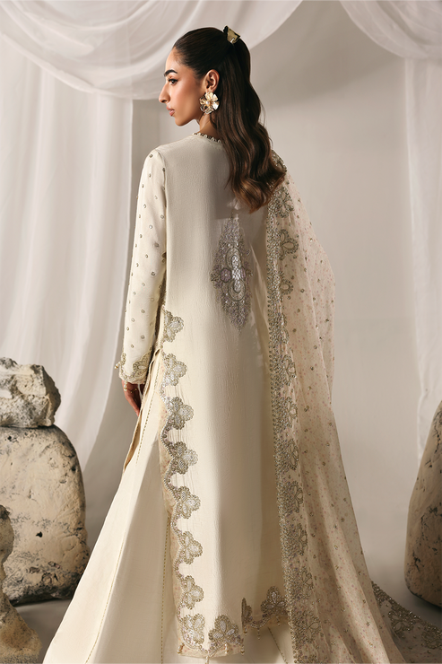 Emaan Adeel | Serein Luxe Silk | MISTY DAWN - House Of Hania