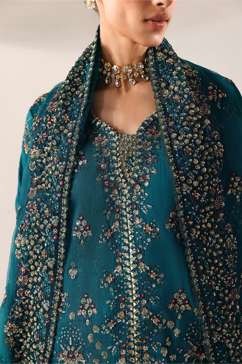 Emaan Adeel | Serein Luxe Silk | MOONLIT NIGHT - House Of Hania