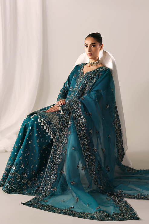 Emaan Adeel | Serein Luxe Silk | MOONLIT NIGHT - House Of Hania
