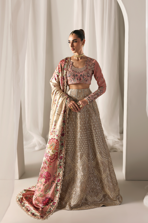Emaan Adeel | Serein Luxe Silk | SOFT GLIMMER - House Of Hania