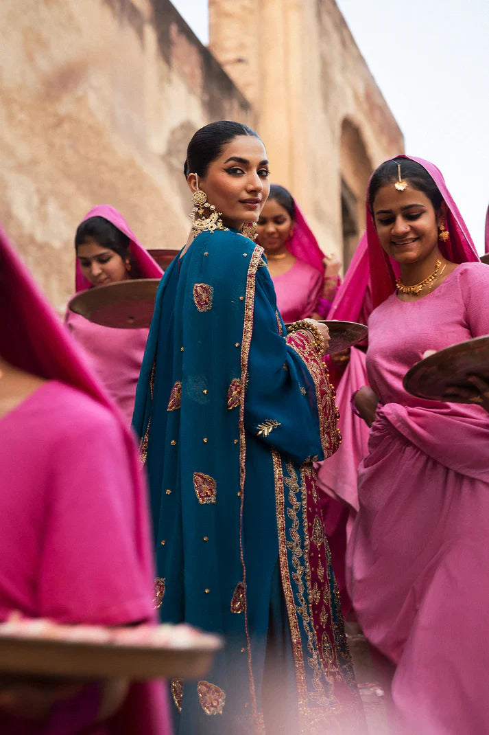 Emaan Adeel | The empress wedding formals | VELANIS - House Of Hania