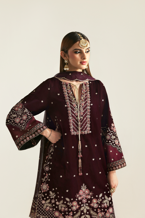 Emaan Adeel | Zarposh Velvet 25 | KANWAL - House Of Hania