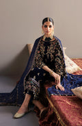 Emaan Adeel | Zarposh Velvet 25 | MK-03 Falak - House Of Hania
