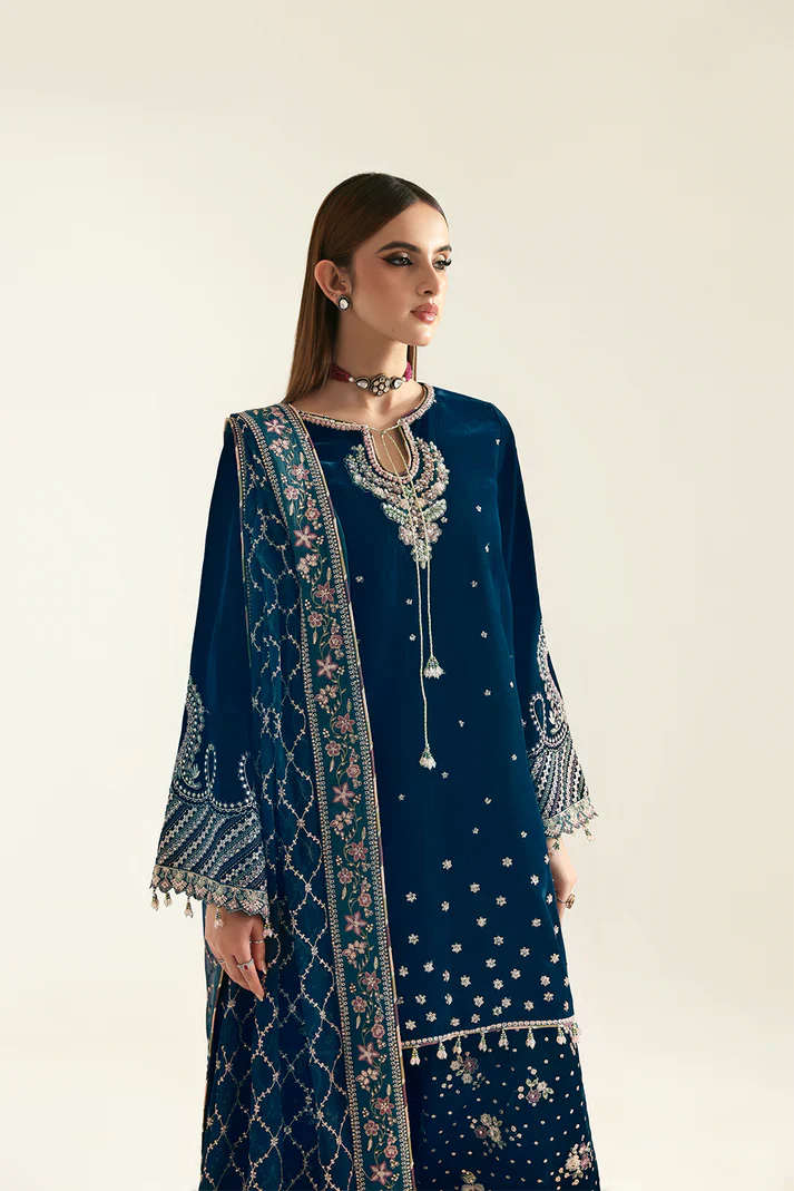 Emaan Adeel | Zarposh Velvet Collection | JAHANARA - House Of Hania
