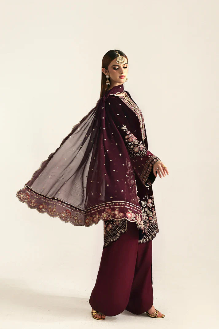 Emaan Adeel | Zarposh Velvet Collection | KANWAL - House Of Hania