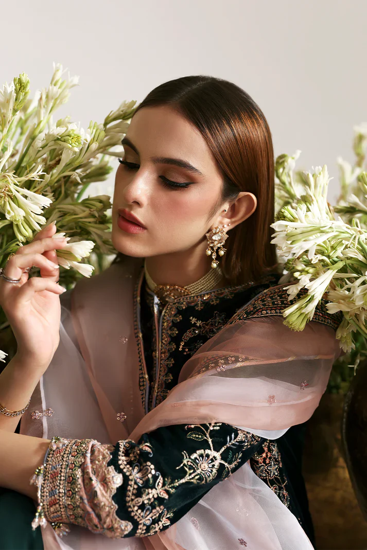 Emaan Adeel | Zarposh Velvet Collection | MEHRUUNISA - House Of Hania