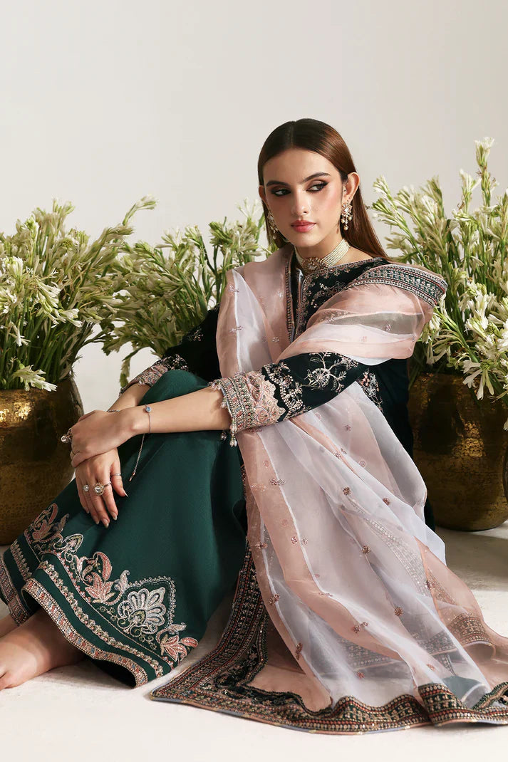 Emaan Adeel | Zarposh Velvet Collection | MEHRUUNISA - House Of Hania