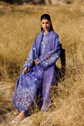 Emaan adeel | Sunlit Groove Luxury Lawn 26 | PETAL PULSE - House Of Hania
