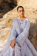 Emaan adeel | Sunlit Groove Luxury Lawn 26 | SUNLIT SWAY - House Of Hania