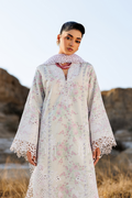 Emaan adeel | Sunlit Groove Luxury Lawn 26 | SUNNY SPLASH - House Of Hania