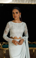 Embroidered Saree - House Of Hania