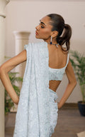 Embroidered Saree - House Of Hania