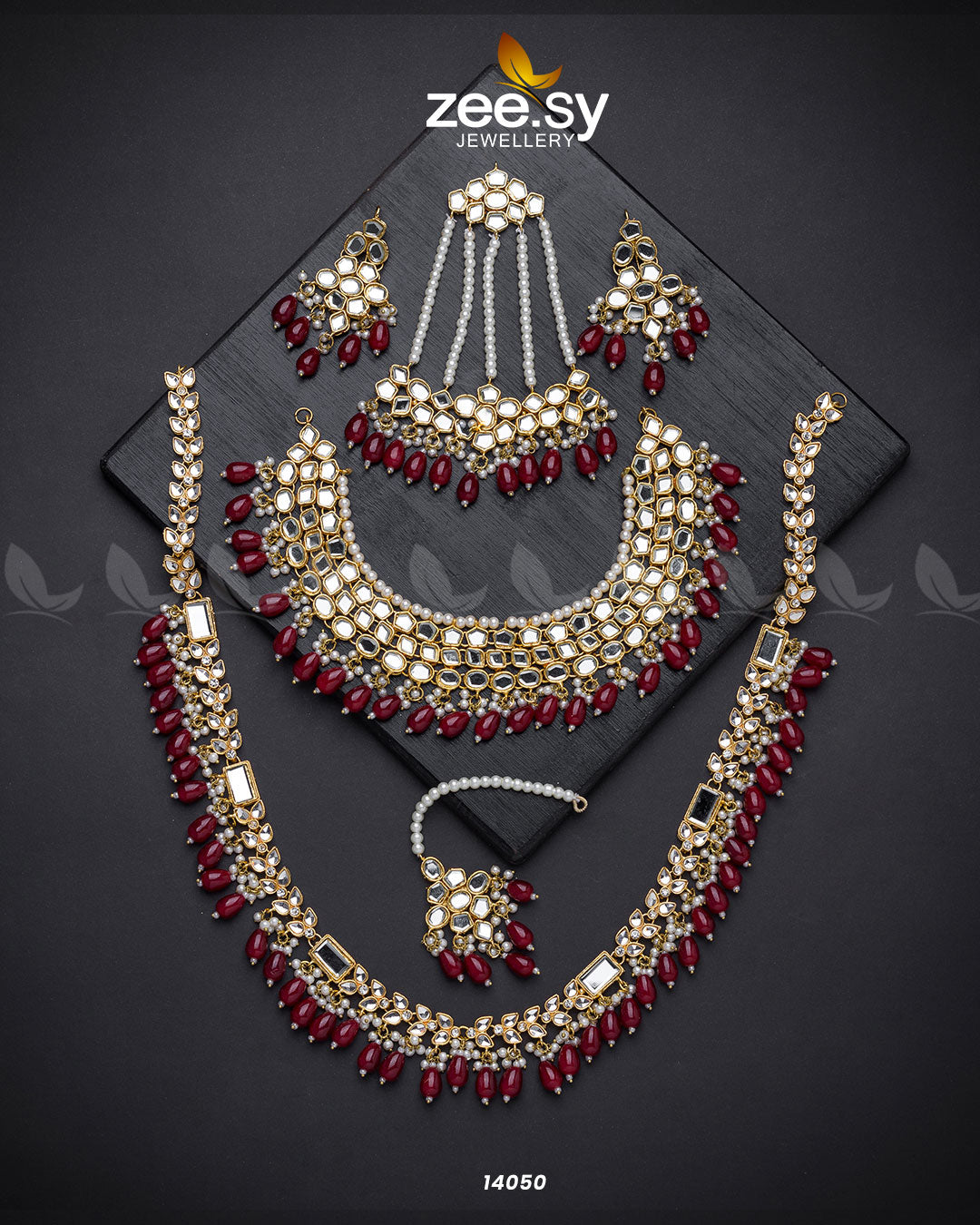 Enigmatic Bridal Set - House Of Hania