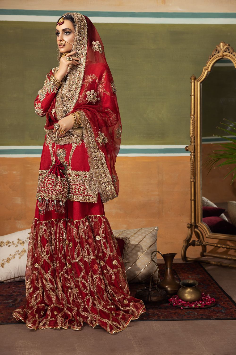 Erum Khan | Begham Jaan Bridal Formals | AMAR - House Of Hania
