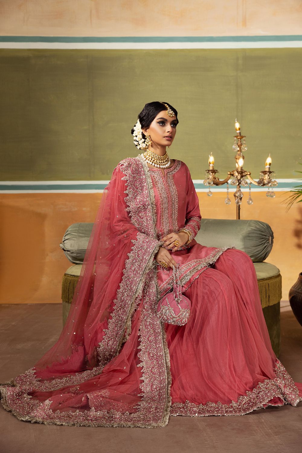 Erum Khan | Begham Jaan Bridal Formals | MOMI - House Of Hania