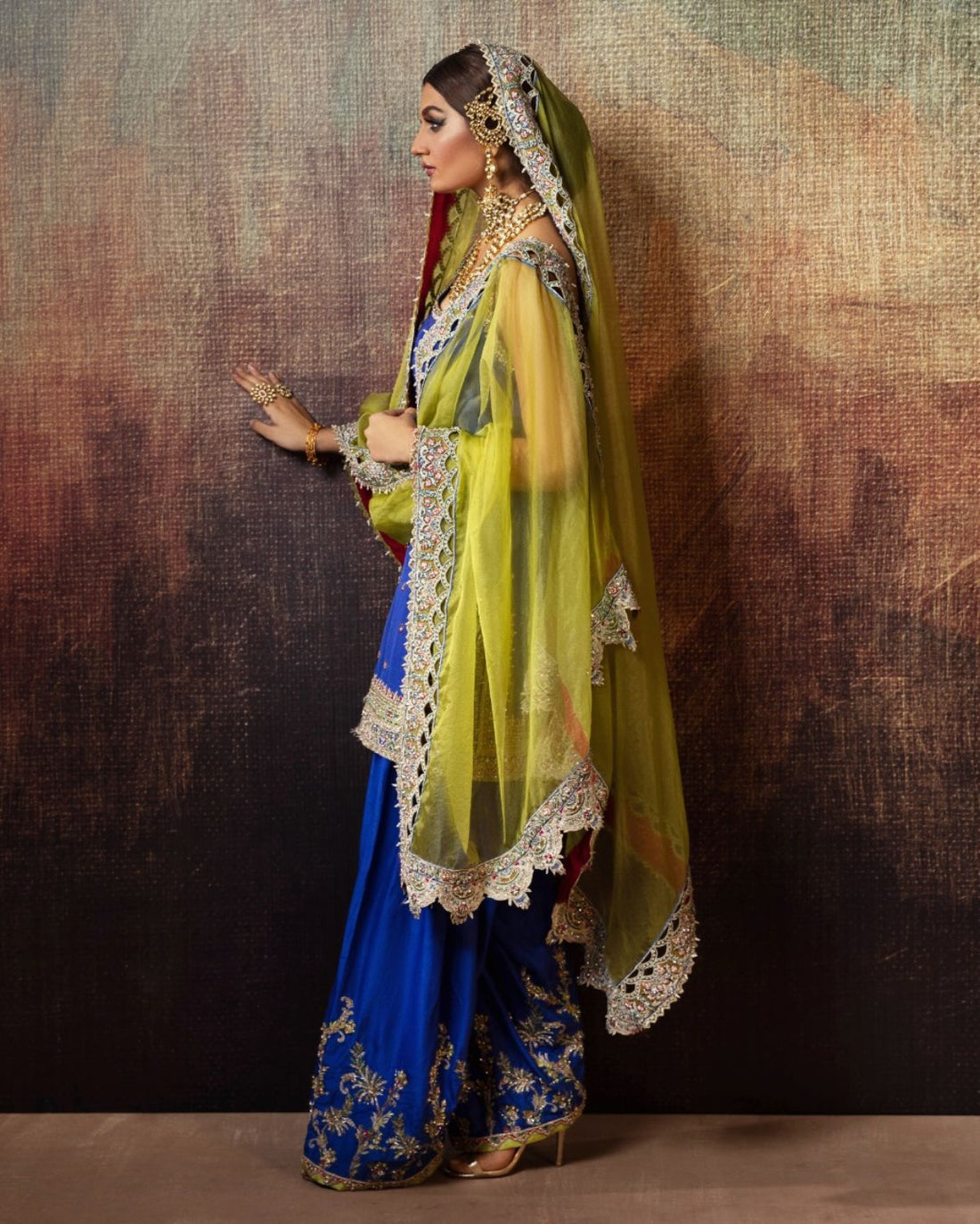 Erum Khan | Begham Jaan Bridal Formals | SABZPARI - House Of Hania