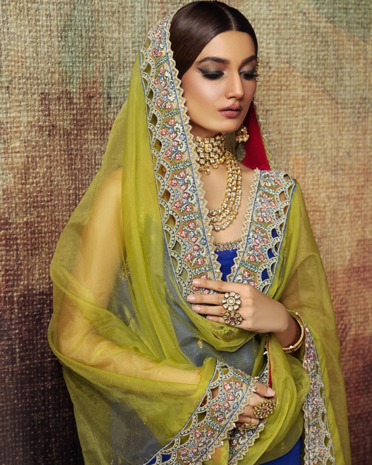 Erum Khan | Begham Jaan Bridal Formals | SABZPARI - House Of Hania