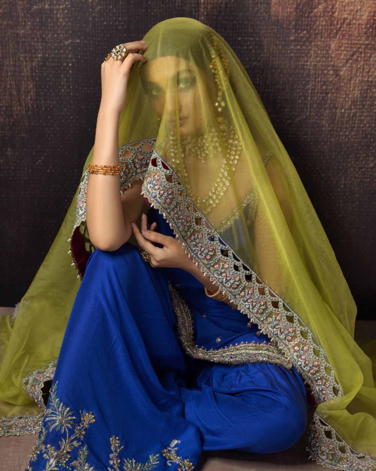 Erum Khan | Begham Jaan Bridal Formals | SABZPARI - House Of Hania