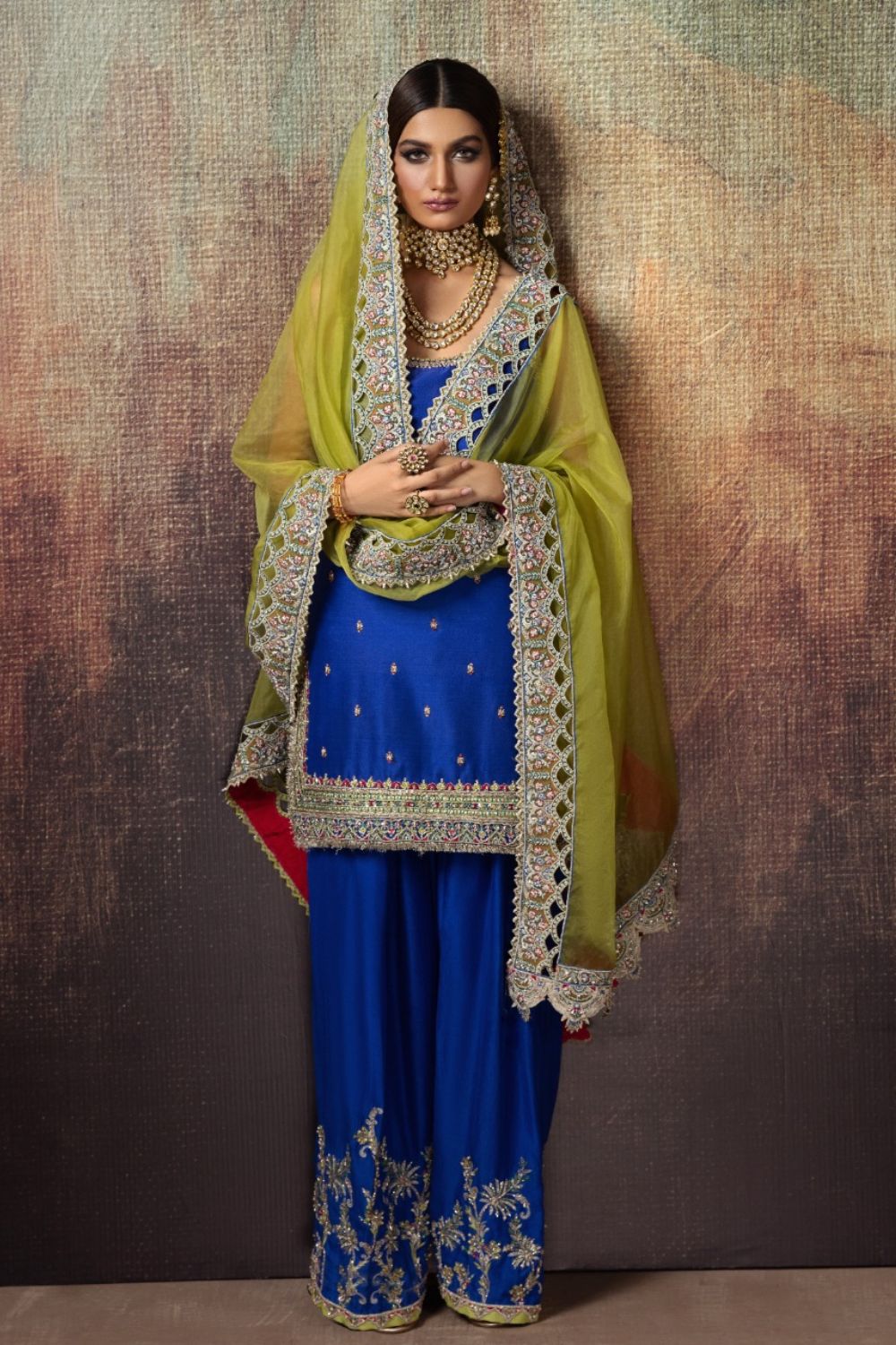 Erum Khan | Begham Jaan Bridal Formals | SABZPARI - House Of Hania