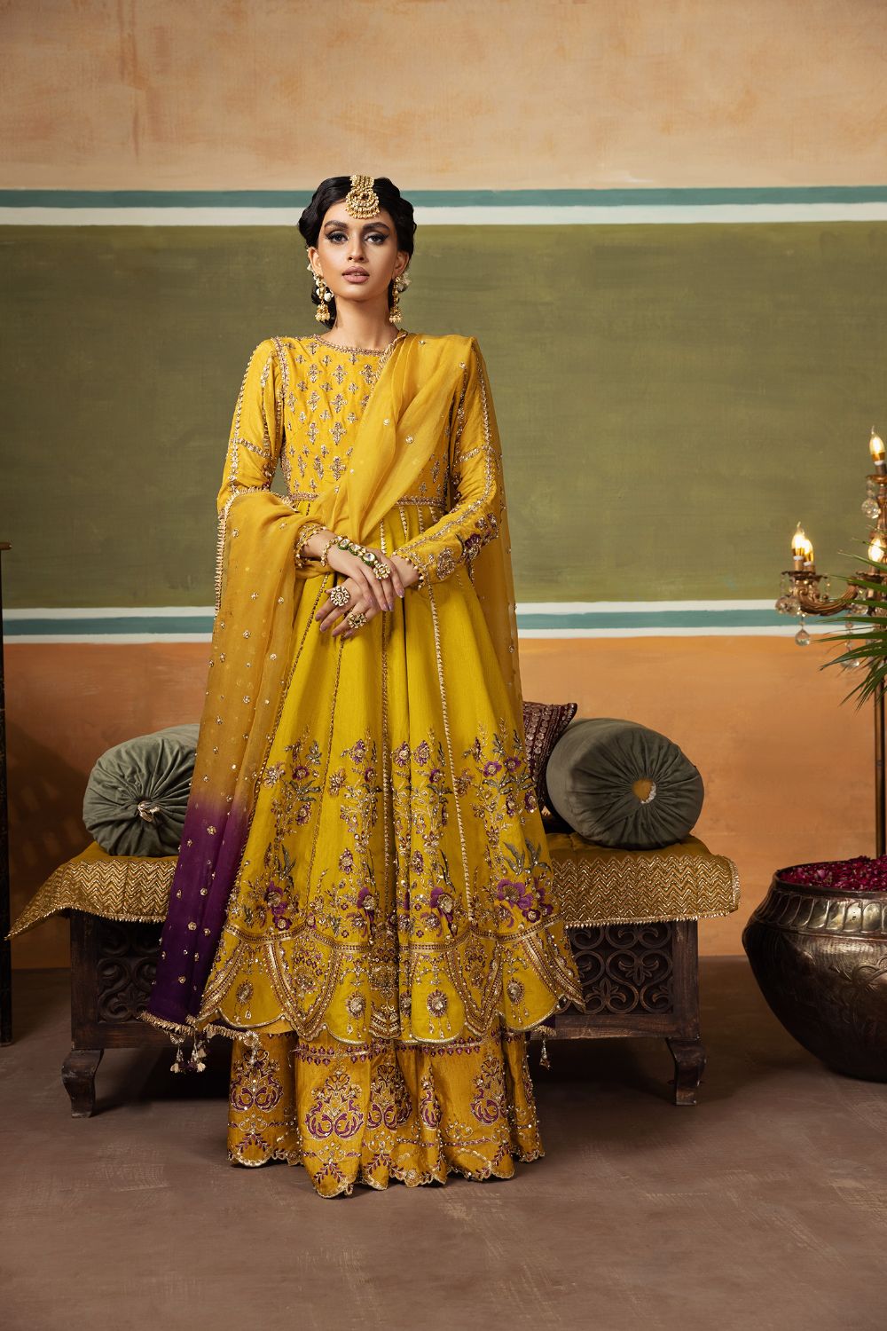 Erum Khan | Begham Jaan Bridal Formals | SEPIA - House Of Hania