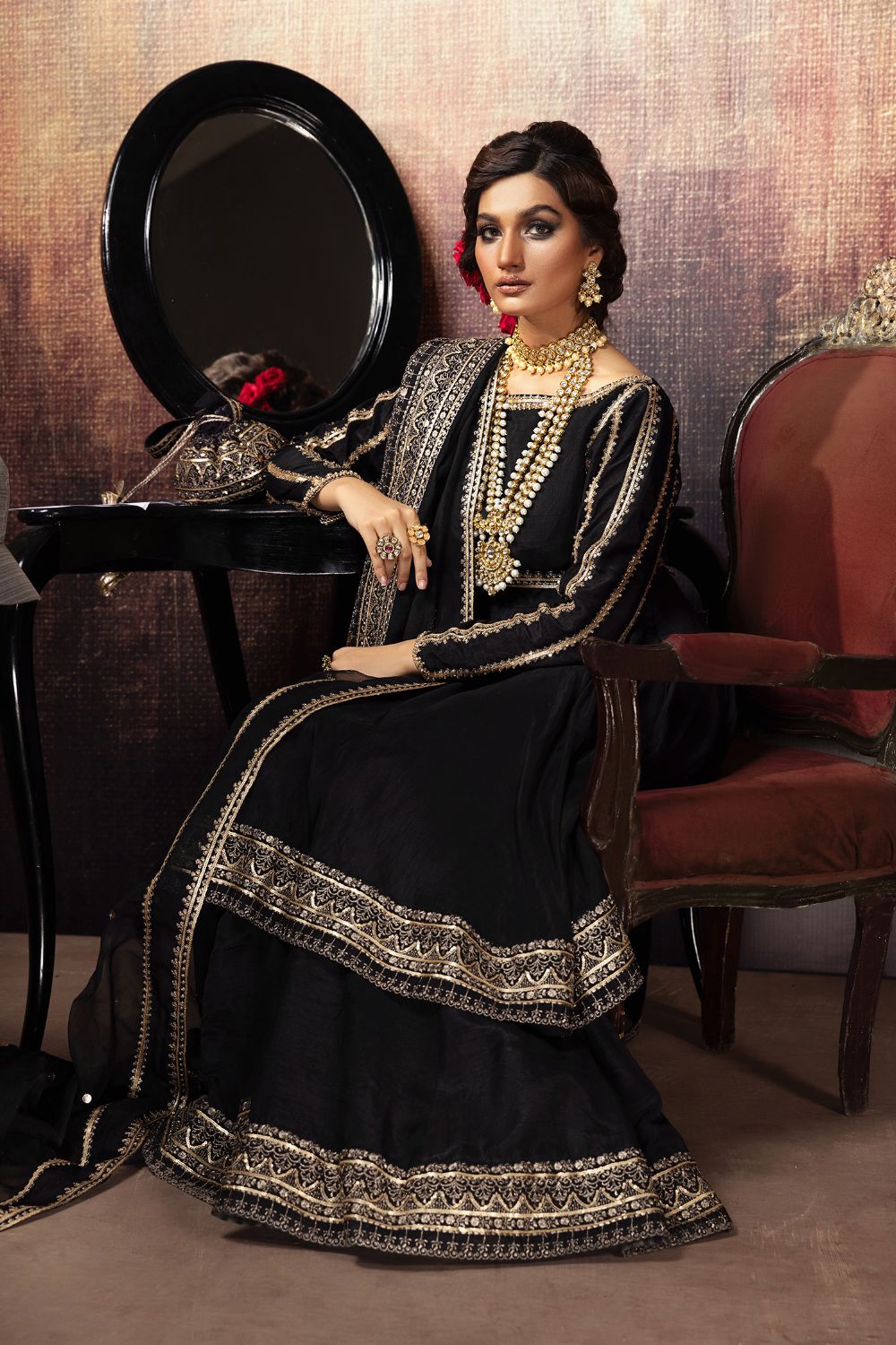 Erum Khan | Begham Jaan Bridal Formals | SHAHNAZ - House Of Hania