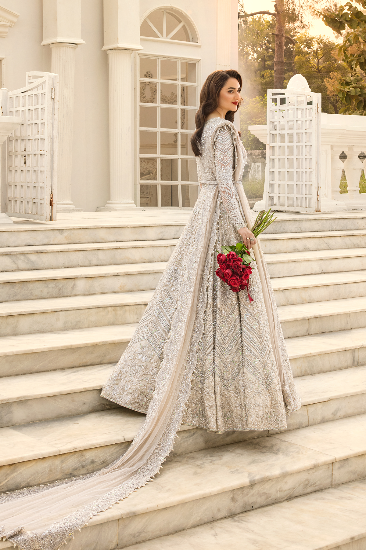 Erum Khan | Iris Bridal Couture 24 | DIAMOND DEWDROP - House Of Hania