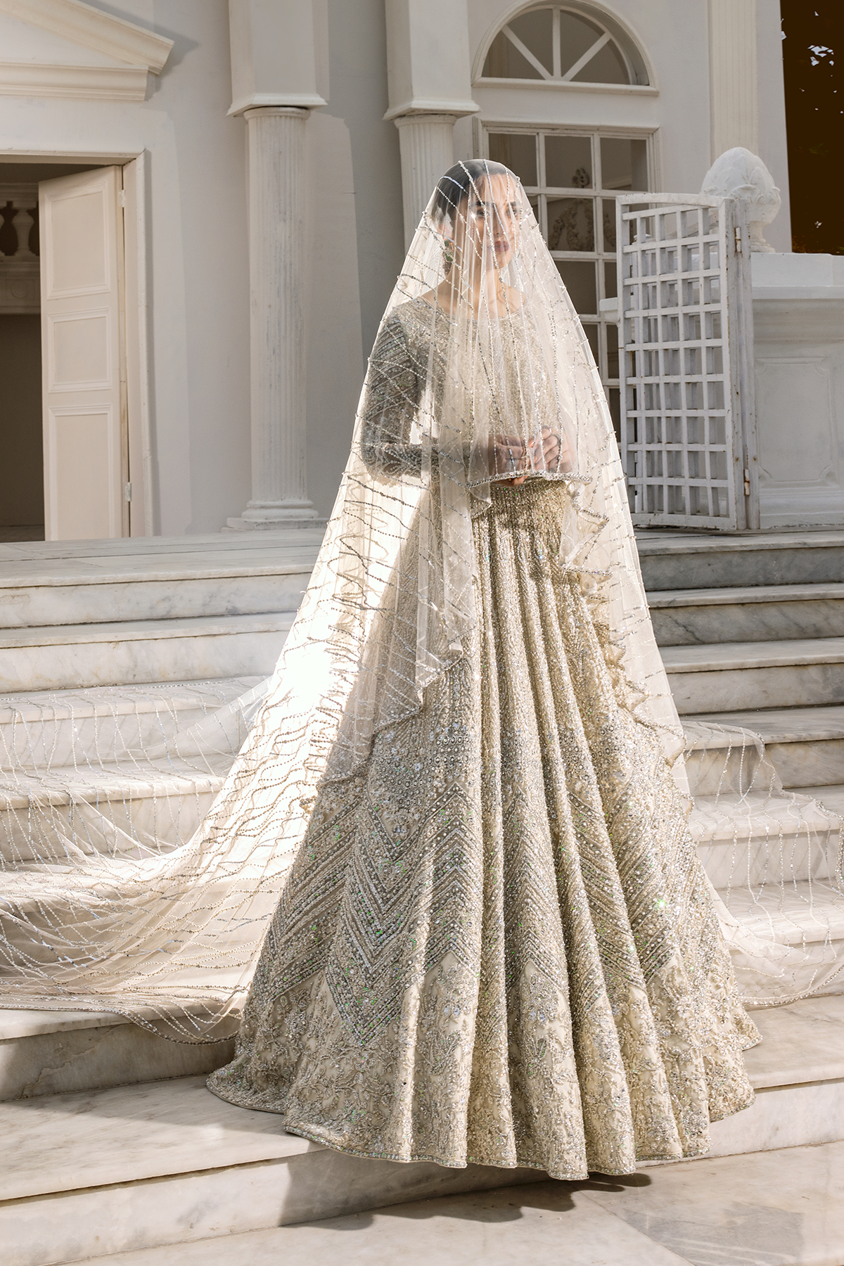 Erum Khan | Iris Bridal Couture 24 | DIAMOND DEWDROP - House Of Hania