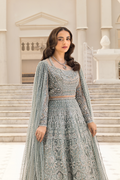 Erum Khan | Iris Bridal Couture 24 | MINTY BREEZE - House Of Hania