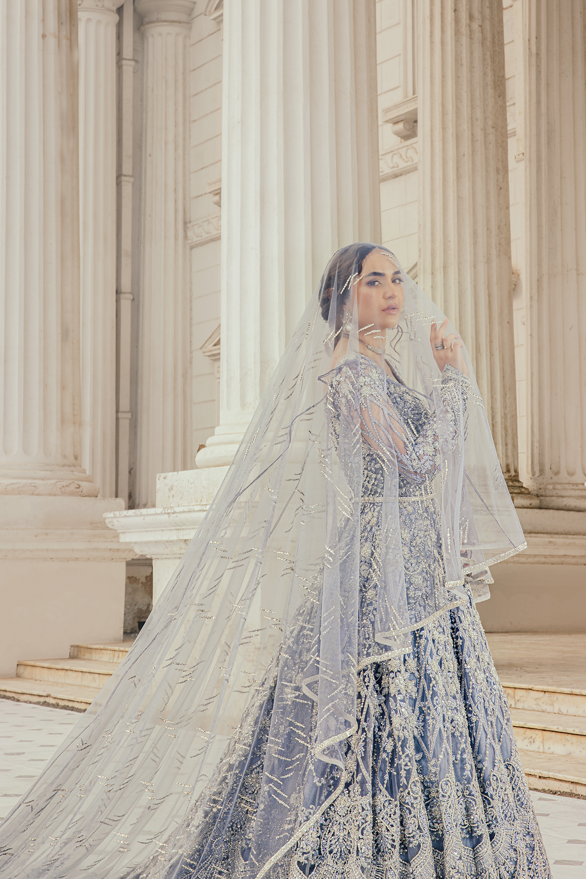 Erum Khan | Iris Bridal Couture 24 | MOONLIT MAJESTY - House Of Hania