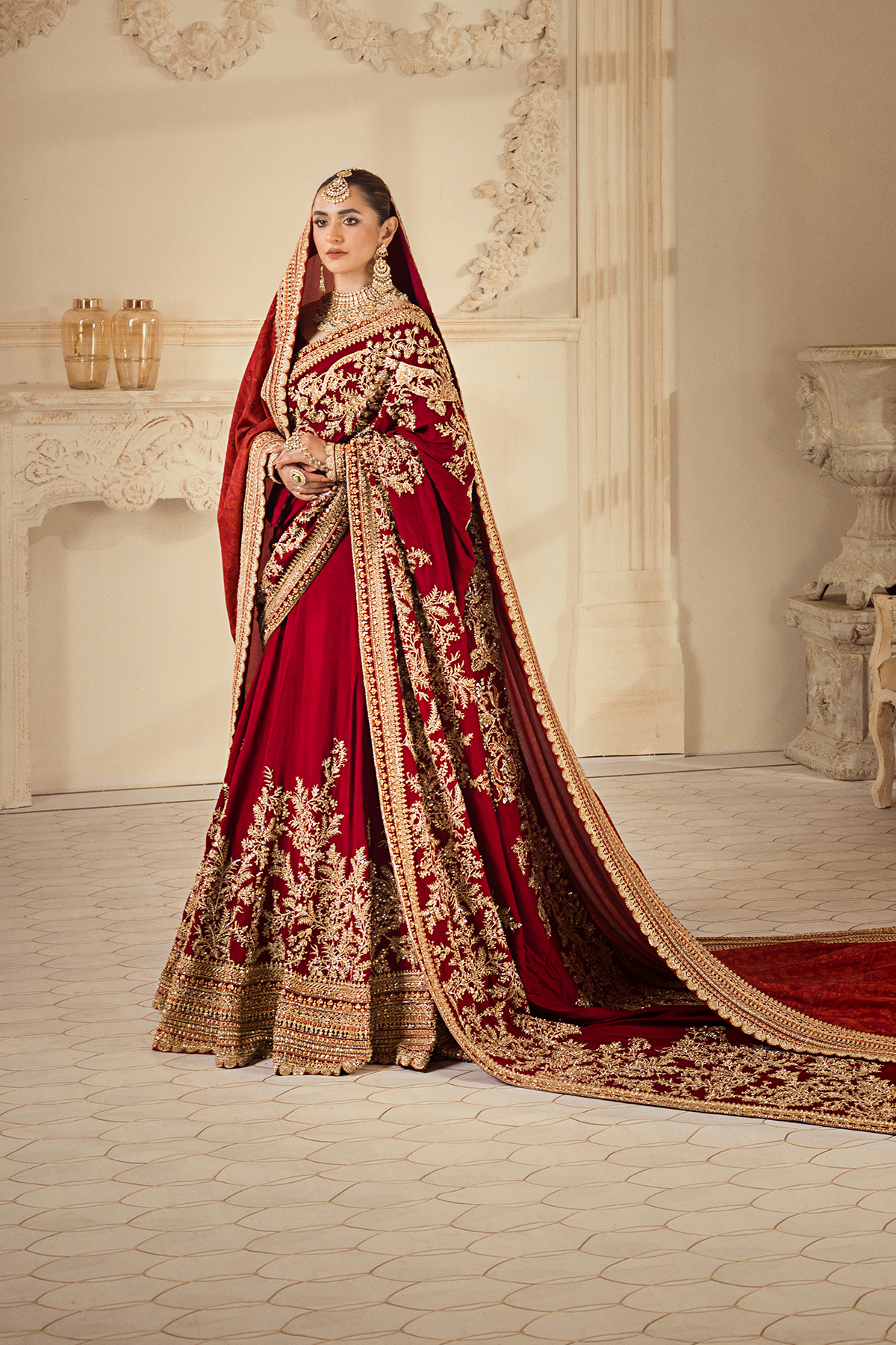 Erum Khan | Iris Bridal Couture 24 | RUBY RADIANCE - House Of Hania