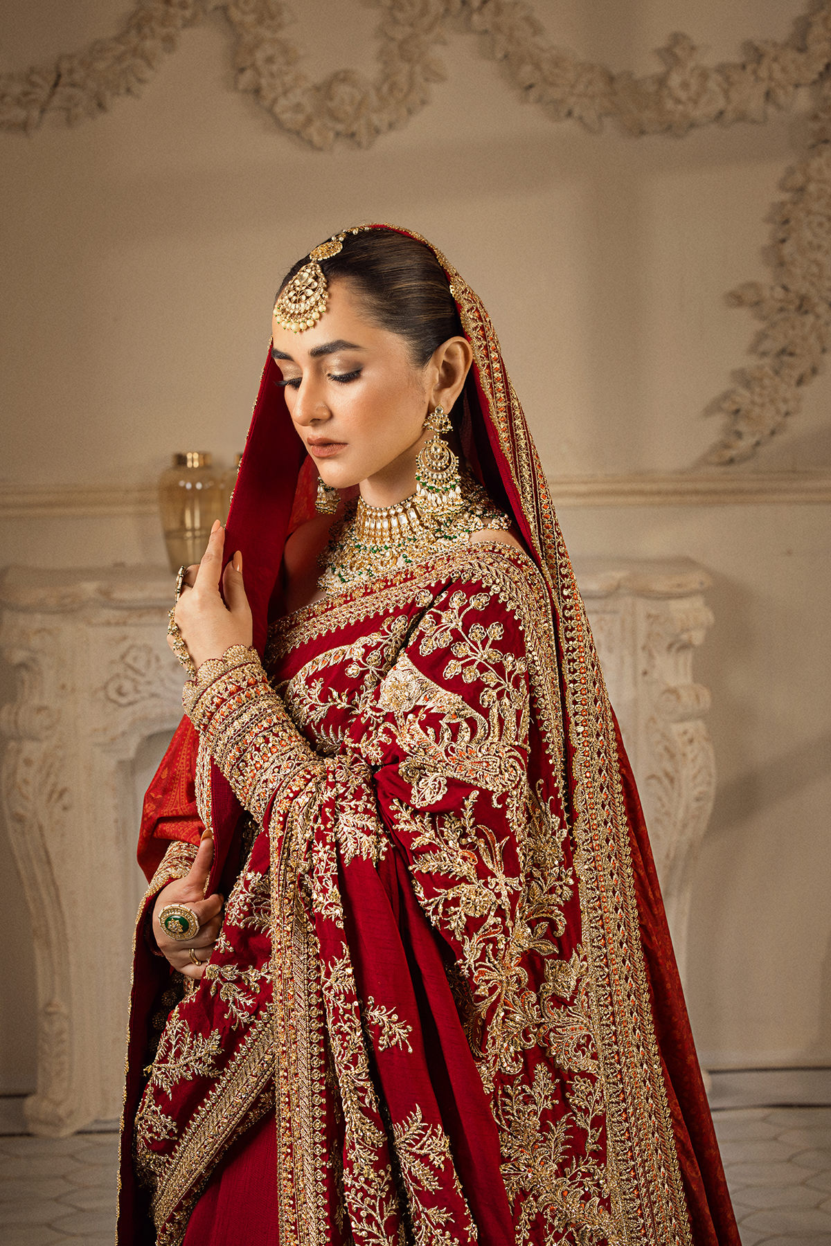 Erum Khan | Iris Bridal Couture 24 | RUBY RADIANCE - House Of Hania