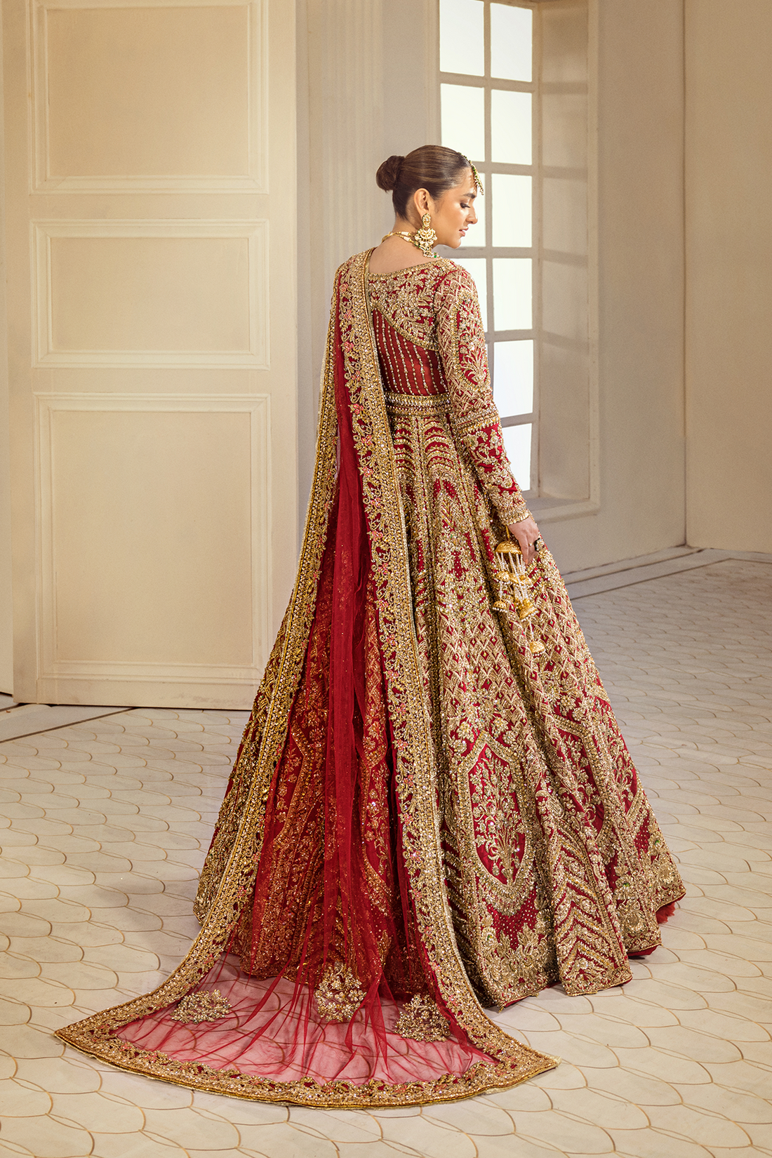 Erum Khan | Iris Bridal Couture 24 | Royal Rose - House Of Hania