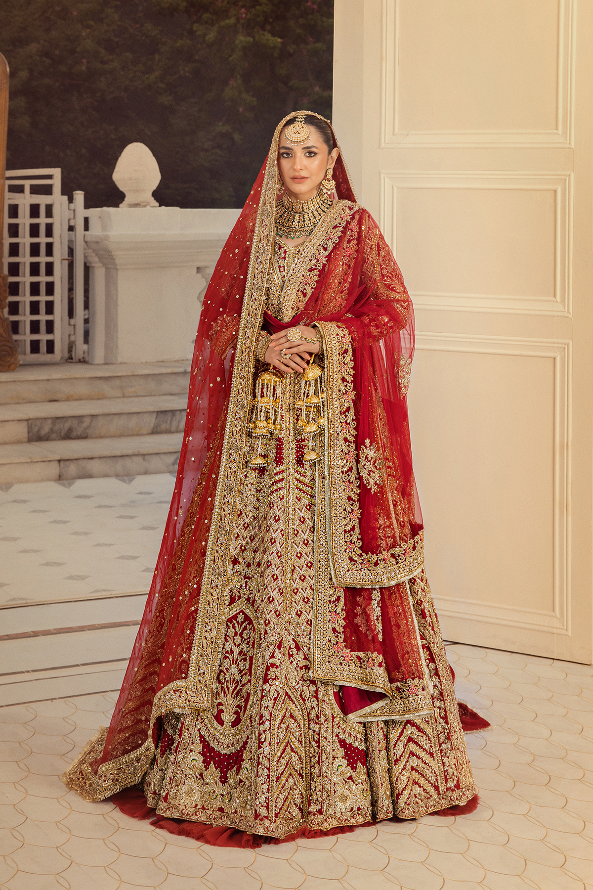 Erum Khan | Iris Bridal Couture 24 | Royal Rose - House Of Hania