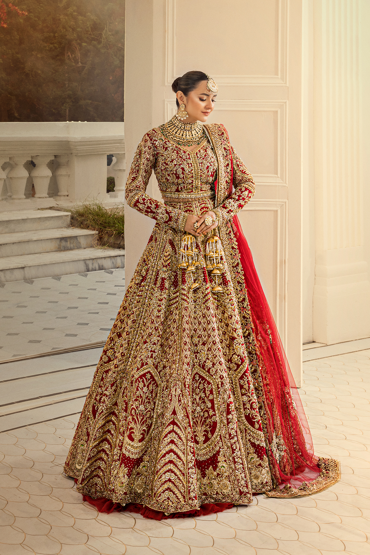 Erum Khan | Iris Bridal Couture 24 | Royal Rose - House Of Hania
