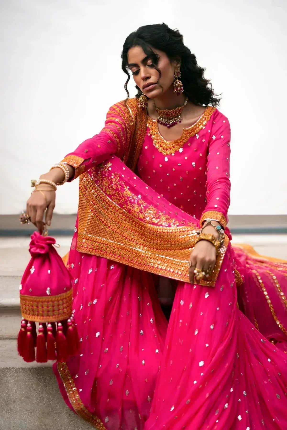 Erum Khan | Mannat Formals | Rangoli - House Of Hania