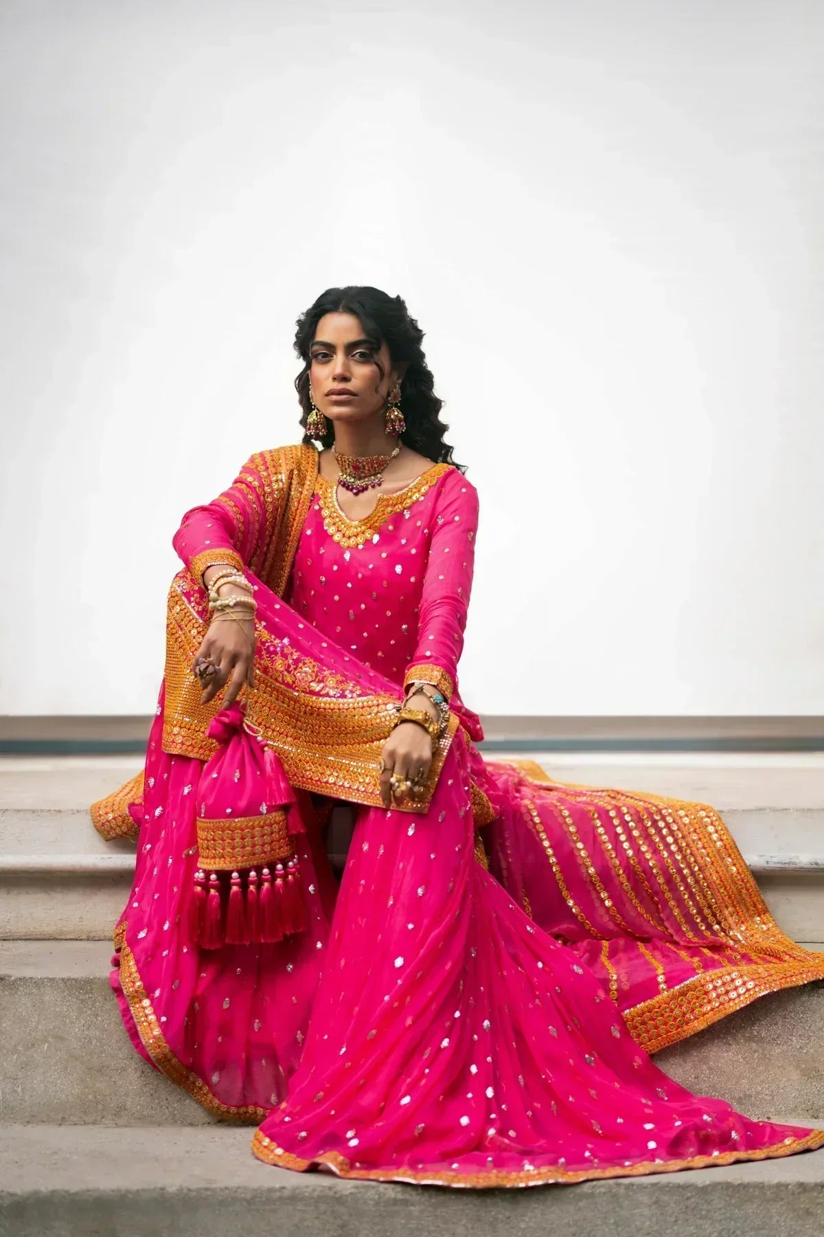 Erum Khan | Mannat Formals | Rangoli - House Of Hania