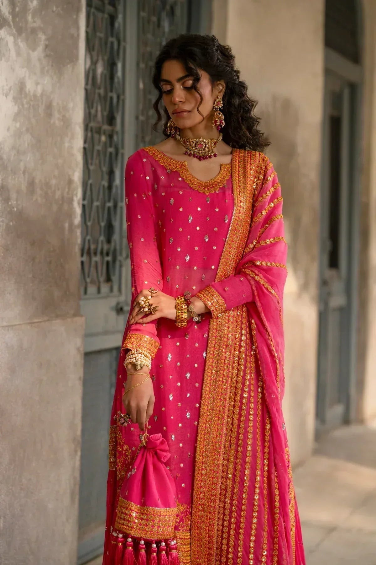 Erum Khan | Mannat Formals | Rangoli - House Of Hania