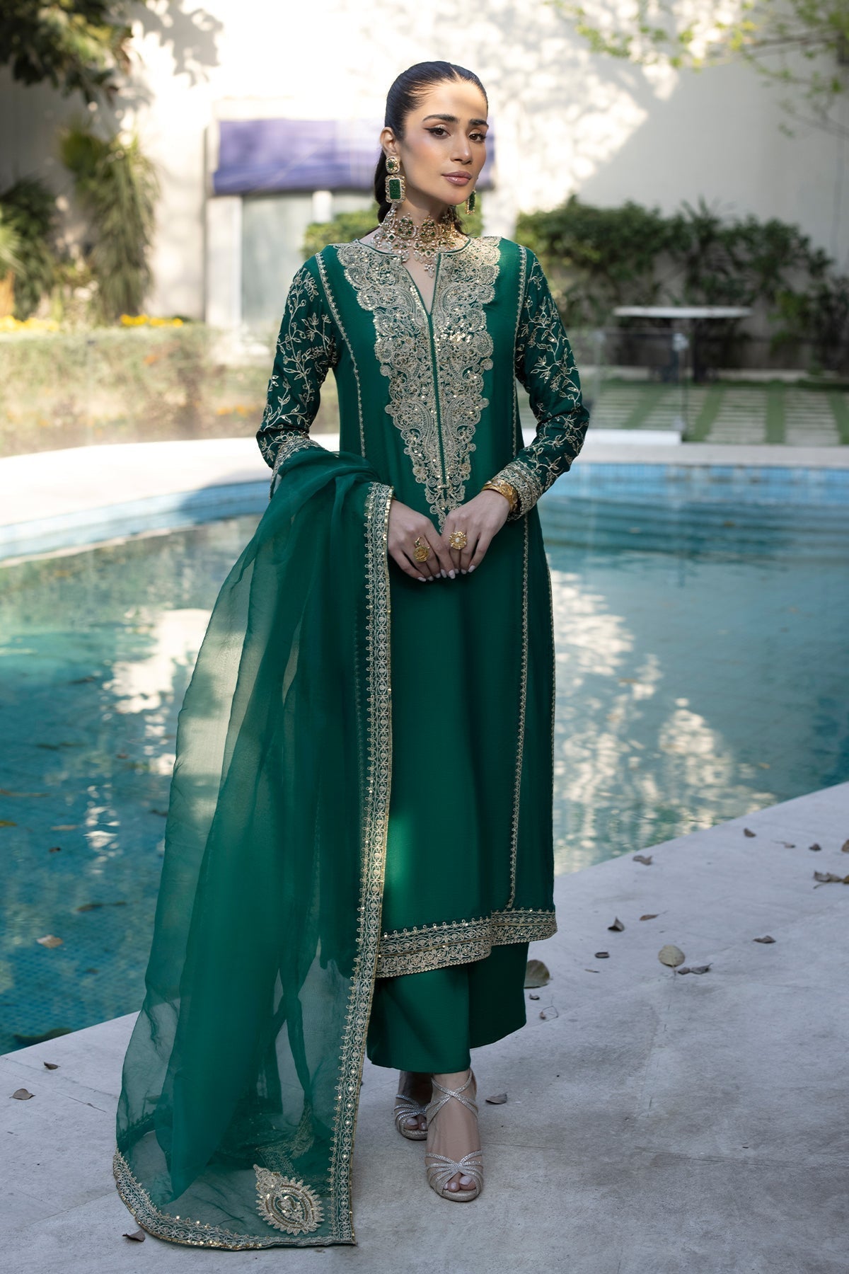 Erum Khan | Shahzeen Eid Collection | PEACOCK - House Of Hania